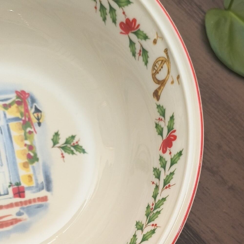 Lenox Holiday Fill Your Home with Joy 10" Bowl NWOT - Picture 5 of 8